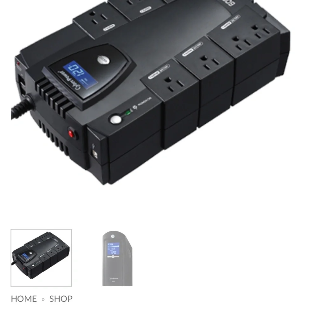 CyberPower Intelligent LCD 600 VA